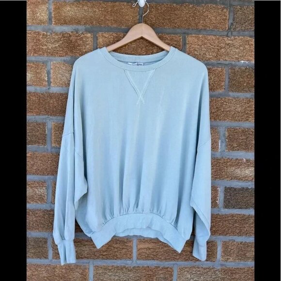 Young Fabulous & Broke Sweaters - young fabulous and broke tiffany blue shirt small